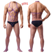 Men's See-through Mesh Free Pantyhose - Showyourgaypride.com