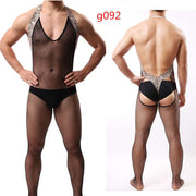 Men's See-through Mesh Free Pantyhose - Showyourgaypride.com