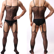 Men's See-through Mesh Free Pantyhose - Showyourgaypride.com