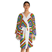 Gay Pride Kimono - Gay Pride Robe -  Gay pride pajamas - Gay Pride sleep wear - Gay pride - Drag Queen - Gay men - Lesbian - women - Showyourgaypride.com