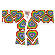 Gay Pride Kimono - Gay Pride Robe -  Gay pride pajamas - Gay Pride sleep wear - Gay pride - Drag Queen - Gay men - Lesbian - women - Showyourgaypride.com