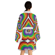 Gay Pride Kimono - Gay Pride Robe -  Gay pride pajamas - Gay Pride sleep wear - Gay pride - Drag Queen - Gay men - Lesbian - women - Showyourgaypride.com