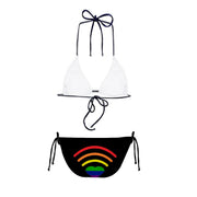 String Bikini - PRIDE - Gay Pride - Lesbian Bikini - Gay Pride Bikini Set - Women's  swimwear - pride swimwear - Women's pride swimwear - Showyourgaypride.com