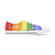 PRIDE -  Sneakers - Women - Lady - LGBTQ - Rainbow flag - Tennis Shoes - Gay - Queer –  Lesbian - Men - Love is Love - Showyourgaypride.com