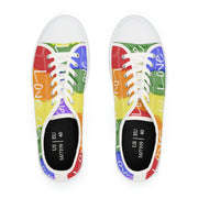 PRIDE -  Sneakers - Women - Lady - LGBTQ - Rainbow flag - Tennis Shoes - Gay - Queer –  Lesbian - Men - Love is Love - Showyourgaypride.com