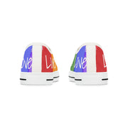 PRIDE -  Sneakers - Women - Lady - LGBTQ - Rainbow flag - Tennis Shoes - Gay - Queer –  Lesbian - Men - Love is Love - Showyourgaypride.com
