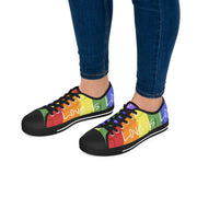 PRIDE -  Sneakers - Women - Lady - LGBTQ - Rainbow flag - Tennis Shoes - Gay - Queer –  Lesbian - Men - Love is Love - Showyourgaypride.com