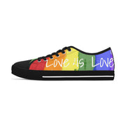 PRIDE -  Sneakers - Women - Lady - LGBTQ - Rainbow flag - Tennis Shoes - Gay - Queer –  Lesbian - Men - Love is Love - Showyourgaypride.com