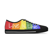 PRIDE -  Sneakers - Women - Lady - LGBTQ - Rainbow flag - Tennis Shoes - Gay - Queer –  Lesbian - Men - Love is Love - Showyourgaypride.com