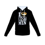 Gay Pride Hoodie -Bear Pride Hoodie - I love Hot Men Hoodie - Bear Pride Flag Hoodie - Showyourgaypride.com