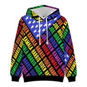 Biden Harris Pride LGBTQ Pullover Hoodie, GAY Pride Hoodie, Biden Harris 2024 Gay Pride Pullover Sweatshirts with Pockets, Pridewear