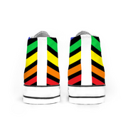 Gay Pride Shoes Unisex High Top Canvas Shoes