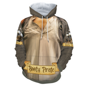 Gay Pride Hoodie, Halloween Hoodie, Pride Hoodie, Pirate Hoodie, LGBTQ Hoodie, Gay Man Hoodie, Queer Hoodie, Hoodie with pockets