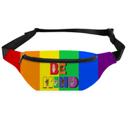LGBTQ Fanny Pack, LGBTQ Waist Pack, LGBTQ Belt Bag, LGBTQ small pouch bag, Be kind, Sign Language