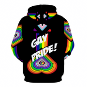 Gay Pride Hoodie, Pride Hoodie, Penis Hoodie, LGBTQ Hoodie, Gay Hoodie, Gay Man Hoodie, Rainbow Pride Hoodie, Rainbow Hoodie,