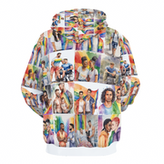 Gay Pride  Hoodie, This is Pride Gay Hoodie, Unisex Hoodie with Pockets