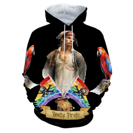 Halloween Hoodie, LGBTQ Gay Pride Hoodie, Booty Pirate Hoodie, Gay Men Hoodie, Rainbow Hoodie, Gay Pride Hoodie, Rainbow Hoodie, Gay Men, Gay Pride