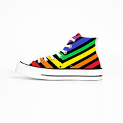 Gay Pride Shoes Unisex High Top Canvas Shoes