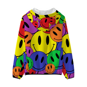 Gay Pride Hoodie, Pride Hoodie, Love is Love Hoodie, Smiley Face Hoodie, LGBTQ Hoodie, Gay and Lesbian Hoodie, Queer Hoodie, Rainbow Hoodie