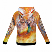 Gay Pride Hoodie, LGBTQ Gay Pride Hoodie, Hispanic , Gay Pride Hoodie, Gay Pride  Unisex Hoodie with Pockets