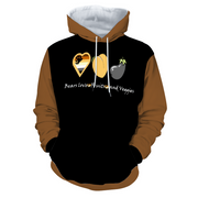 Gay Pride - Gay Pride Hoodie - I love Hot Men - Bear Pride Hoodie - Bear Pride - Gay Flag Hoodie - Pride Hoodie