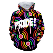 Gay Hoodie, Pride Hoodie, LGBTQ+ Gay Pride Hoodie with Pockets, Gay Pride Hoodie, Rainbow Hoodie, Lesbian Hoodie, Gay Man Hoodie