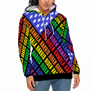 Biden Harris Pride LGBTQ Pullover Hoodie, GAY Pride Hoodie, Biden Harris 2024 Gay Pride Pullover Sweatshirts with Pockets, Pridewear
