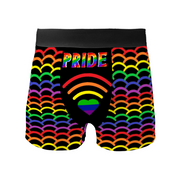 Gay Pride Men's Short Pants Summer Swimwear Beach Trunks, Gay Men's swimwear