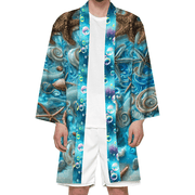 Beach Kimono, Beach Wrap, Bath Robe, Beach Cover, Beach Shawl, Kimono, Bath Robe - Show Your Gay Pride