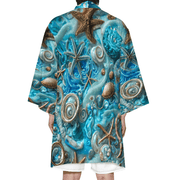 Beach Kimono, Beach Wrap, Bath Robe, Beach Cover, Beach Shawl, Kimono, Bath Robe - Show Your Gay Pride