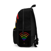 Black Gay Hot Spot Backpack, Gay Book bag, Shoulder bag, School Bag - Show Your Gay Pride
