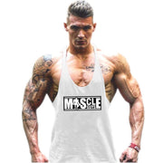 Bodybuilding Tank Top Mens shirts Brand Clothing Fitness Men Singlet Sleeveless Cotton Workout Stringer Shirts - Show Your Gay Pride