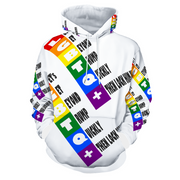 LGBTQ+ Gay Pride Hoodie, Anti-Trump Hoodie, Lock Him Up Hoodie, Anti-MAGA Hoodie, Biden 2024, Trump 2024, Let's Go Brandon, Pride Hoodie, Gay Man Hoodie, Lesbian Hoodie