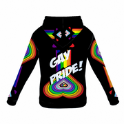 Gay Pride Hoodie, Pride Hoodie, Penis Hoodie, LGBTQ Hoodie, Gay Hoodie, Gay Man Hoodie, Rainbow Pride Hoodie, Rainbow Hoodie,