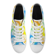 Gay Pride Lips Canvas Shoes Low Top Sneakers Comfortable Walking Flats Shoes