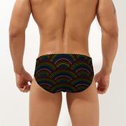 Men's Gay Pride Swimsuit, Pride Swimsuit, Gay Pride Men's Bikini, Gay Pride Swim trunks, Gay pride Men's swimwear